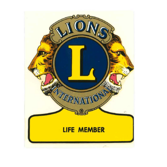 玻璃車貼- 內貼(Life Member)
